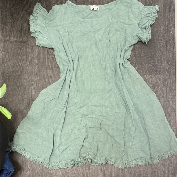 Umgee Kids Casual Mint Dress - Picture 1 of 5